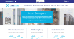 Desktop Screenshot of coseyhomes.co.uk